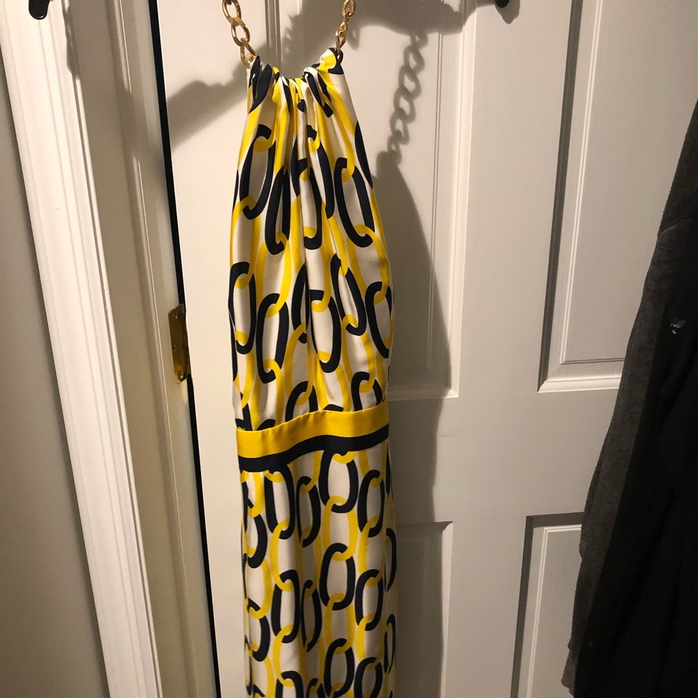 Milly chain link halter dress size 4